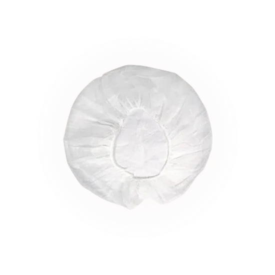 Safe-T Wear Hairnet - (21" Pleated White)