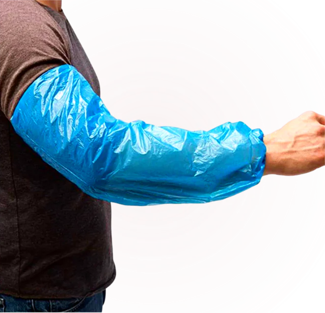 18" Safe-T Wear Poly Sleeves-(Blue)