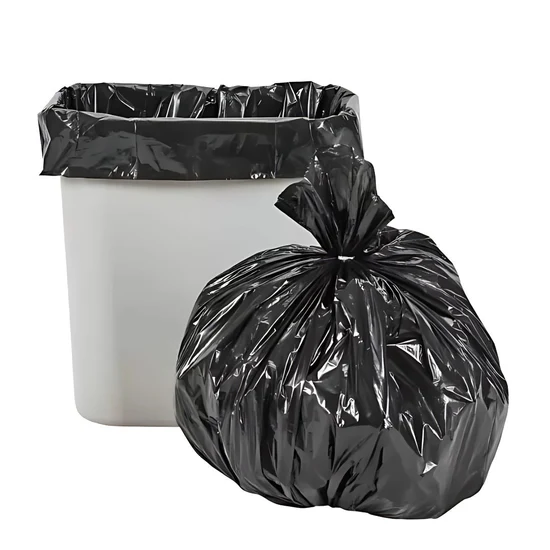 22*24" Regular Black garbage bags 500 units/case