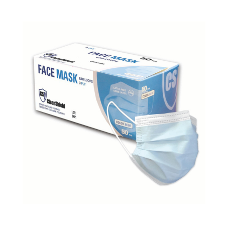CleanShield disposable face mask 3 ply